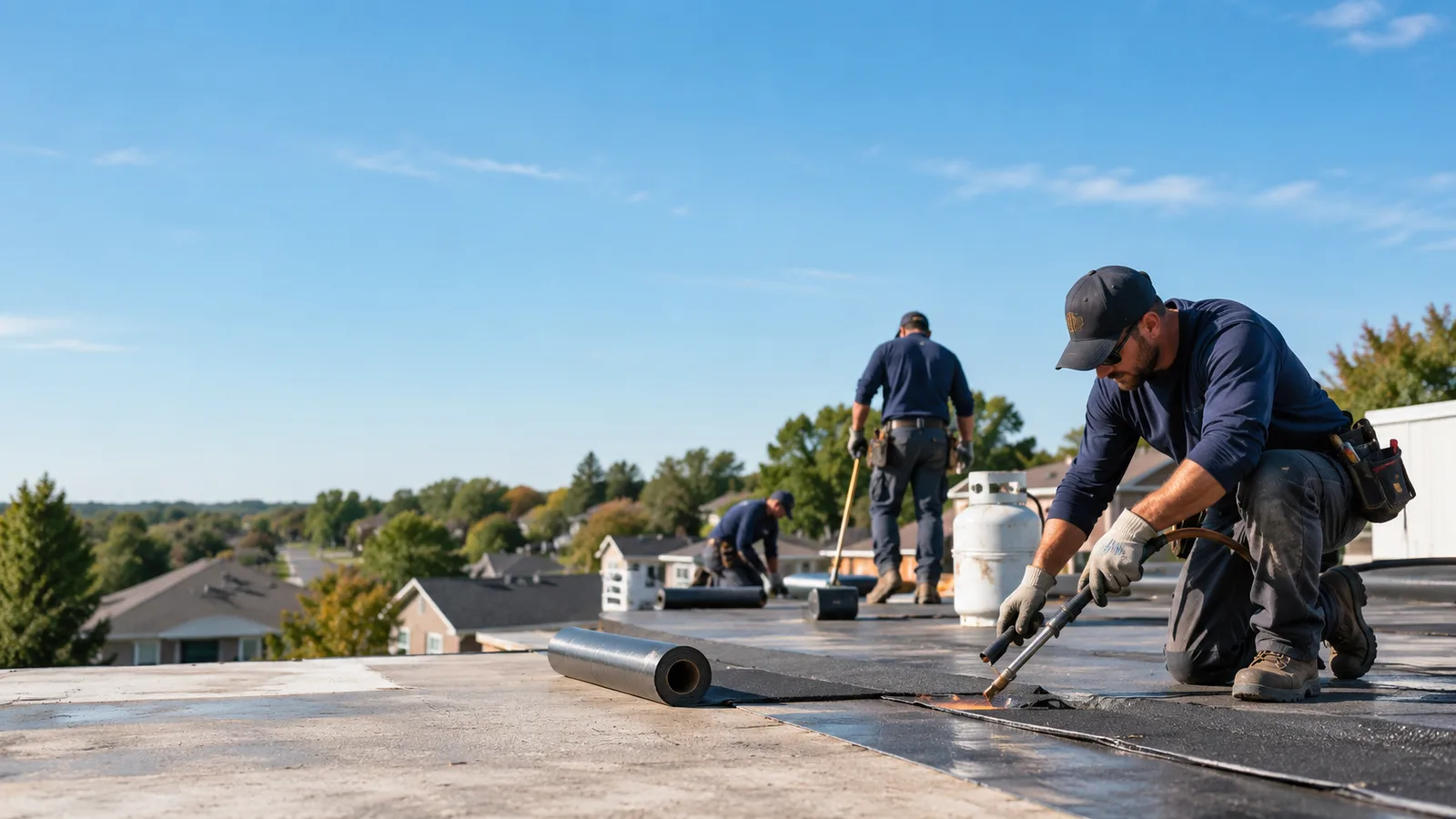 Flat Roof Leak Repair providers in Leonard, TX